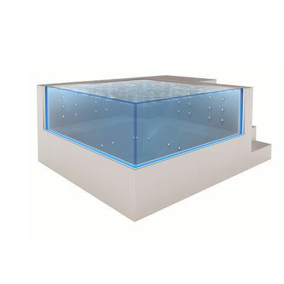 Piscina de gimnasio Piscina sin fin Contenedor de envío Piscina de baño Spa Piscinas Piscina de acero inoxidable