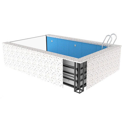 Piscinas Frp con ventana acrílica transparente y diseño personalizable