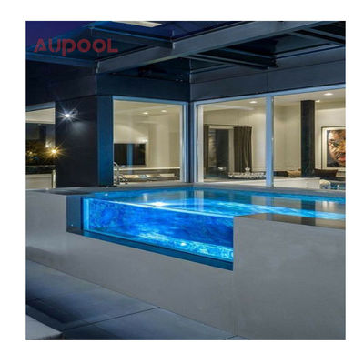 12Mm 15Mm Acrílico transparente cerca de la piscina para el hotel Villa Casa patio trasero personalizado