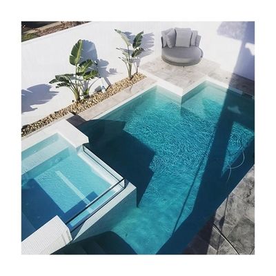 Natación en familia Temporada 12m Bañera de fibra de vidrio acrílica al aire libre