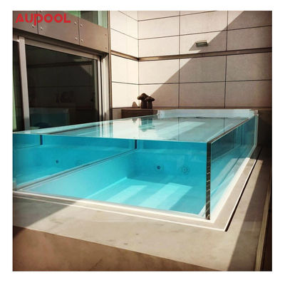 Piscina acrílica de alta transparencia personalizada para spas y piscinas termostáticas
