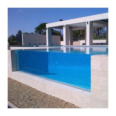Hotel Panel de vidrio acrílico personalizado Piscina de fibra de vidrio con 100% de PMMA Aupool virgen