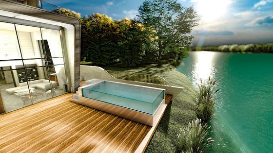 Mejore su experiencia acuática con un contenedor de transporte de acero inoxidable rectangular