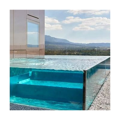 Tamaño personalizado favorable 30-300 mm de espesor Transparente Acrílico Hoja de ventana para piscina