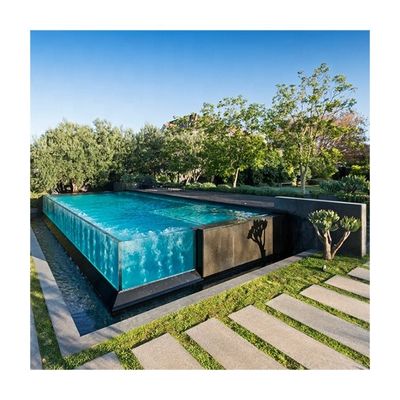 Tamaño personalizado favorable 30-300 mm de espesor Transparente Acrílico Hoja de ventana para piscina