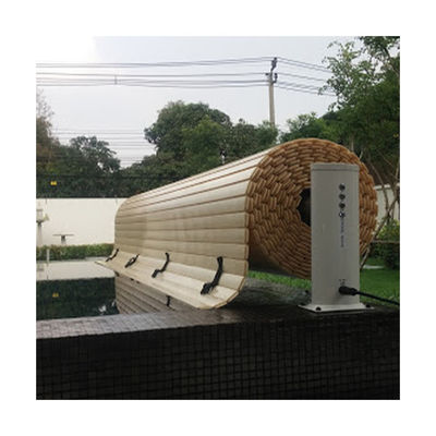 Capa de piscina azul/marfil transparente con certificaciones CE y materiales de OEM