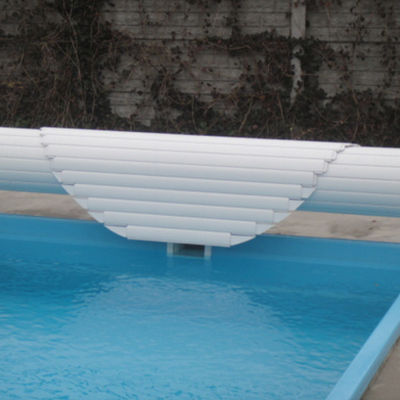 Motor de tensión de seguridad de 12 V Protección UV automática cubierta de piscina impermeable