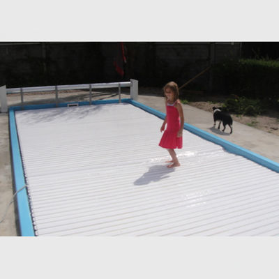 Capa de piscina automática Equipo de piscina con certificaciones CE PC con UV estable