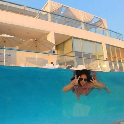 Diseño de piscina acrílica fácil de instalar para piscinas interiores