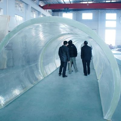 Hojas de vidrio acrílico resistentes a la intemperie de espesor 30-950 mm para piscinas