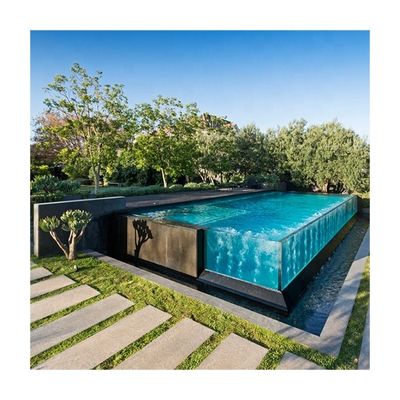 Diseño de piscina acrílica basado en la demanda del cliente para la decoración de la piscina interior de Country Estate