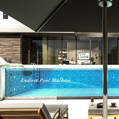Máquina de piscina sin fin de 1800W con bajo ruido para piscina acrílica