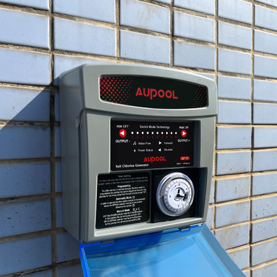 Consumo de energía Watt 100.4 a 190.1 Generador de cloro salino AUPOOL con logotipo personalizado