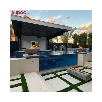 Fácil de instalar Panel de fibra de carbono FRP Material compuesto Tanque interior Piscina para hoteles Gimnasios