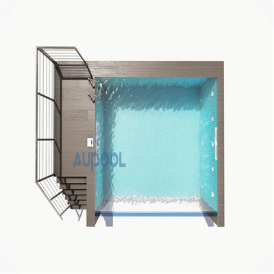 530mm 1.5 pulgadas de conexión de vidrio de fibra de arena de filtro de vivienda para fácil instalación de sistema de piscina