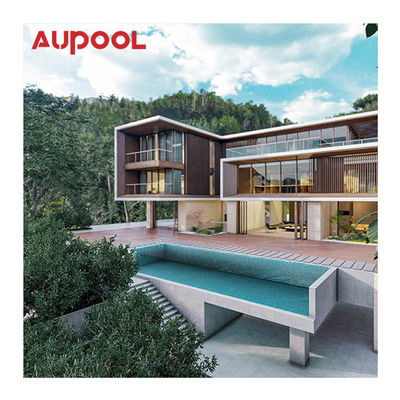 Piscina de hoja de acrílico transparente en color transparente personalizada para tamaños grandes