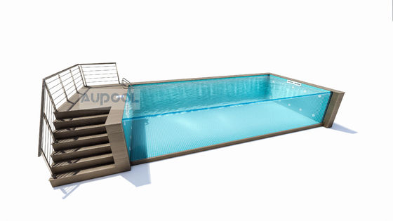 Inigualable Infinity Transparente Finish Piscina para Hoteles Escuelas Sanatorios y Gimnasios