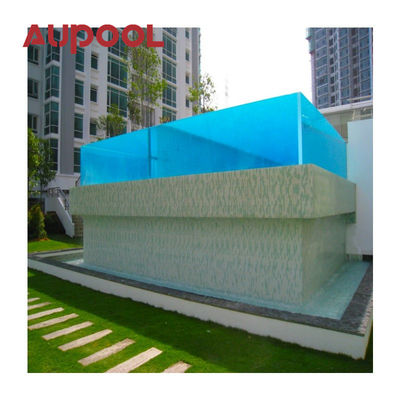 Panel acrílico de PMMA 100% importado para piscina exterior de diseño moderno