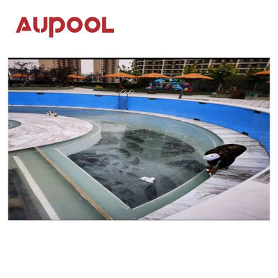 Acrílico-100% Lucita PMMA importado de grado comercial PVC inflable cúpula transparente de la piscina