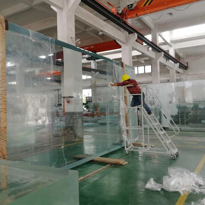 Instalación de ventanas de piscinas de hoteles Aupool Ventanas de piscinas no amarillentas para piscinas de contenedores