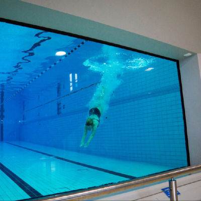 Piscina de contenedores de acrílico exterior con ventana de acrílico de 30 mm a 950 mm de espesor