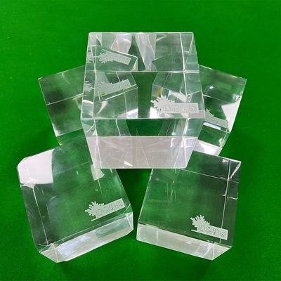 Piscinas de acrílico transparentes paneles de muestra transparentes para piscinas de villas al aire libre
