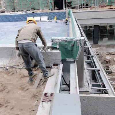 Piscina Aupool Panel PMMA transparente claro por encima del suelo Piscina al aire libre acrílica