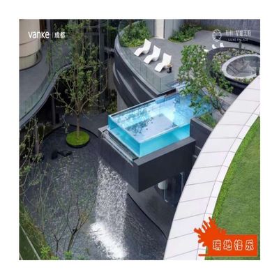 Crear una experiencia de piscina única con nuestro diseño de piscina acrílica personalizado