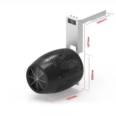 Profundidad de inmersión de 250 mm Propulsor de flujo laminar para piscina infinita