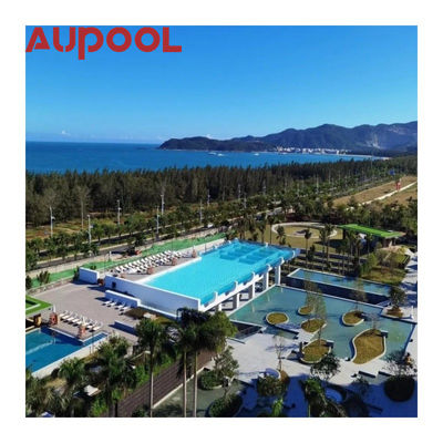 Panel acrílico fundido de espesor de 30 mm-950 mm para piscina al aire libre Cascada de cascada