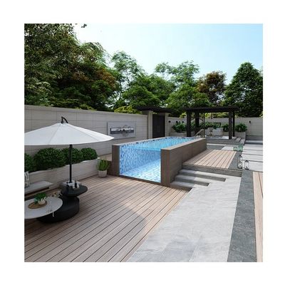Paneles acrílicos UV con alta transmisión de luz de 100 mm de espesor para piscinas personalizadas
