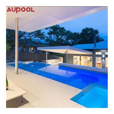 Alta transmisión de luz 92,5% piscina de spa con sistema de corte de máquina de chorro de agua sin fin