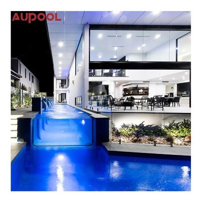 Alta transmisión de luz 92,5% piscina de spa con sistema de corte de máquina de chorro de agua sin fin