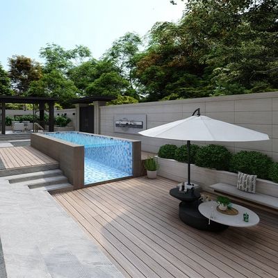 Contenedor de transporte acrílico transparente Piscina de 30-950 mm espesor 1,2 g/cm3 Densidad