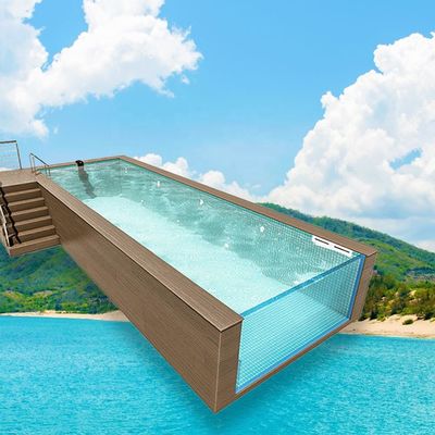Contenedor de transporte acrílico transparente Piscina de 30-950 mm espesor 1,2 g/cm3 Densidad