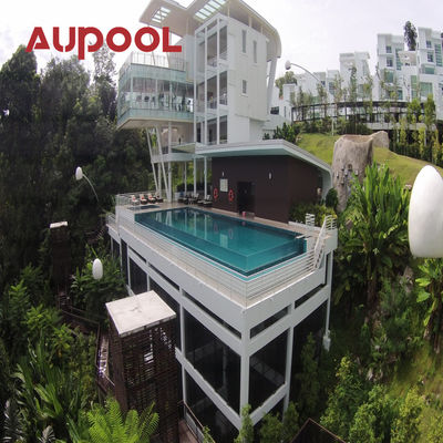 Paneles de hoja acrílica transparente de espesor de 30-950 mm para el diseño de piscinas y acuarios