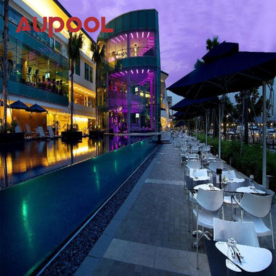 Paneles de hoja acrílica transparente de espesor de 30-950 mm para el diseño de piscinas y acuarios