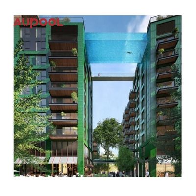 Tecnología de polimerización termostática seca Hojas de vidrio acrílico transparente para paredes de piscinas