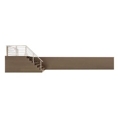 Piscina de patio trasero de acrílico de lucita para villas y casas de playa casas de jardín prefabricadas