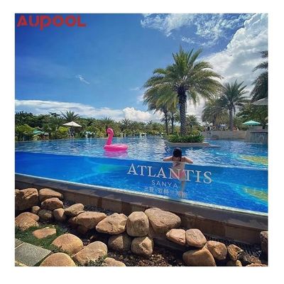 Muestras gratuitas de acrílico Costo expreso para el cliente de la piscina de fibra de vidrio de poliéster