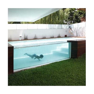 Fácil de instalar Piscina prefabricada 30 años No amarillenta lujo patio trasero