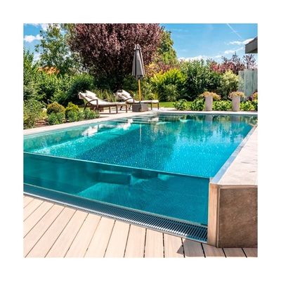 Paneles de hoja de acrílico transparente para aplicaciones personalizadas de piscinas exteriores