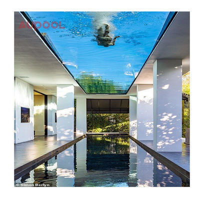 Paneles de hoja de acrílico transparente para aplicaciones personalizadas de piscinas exteriores