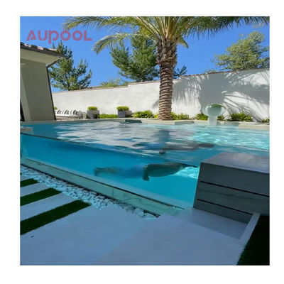 Paneles de hoja de acrílico transparente para aplicaciones personalizadas de piscinas exteriores