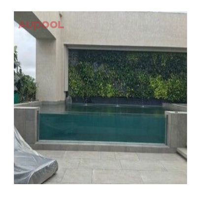 Piscina de acrílico La solución perfecta para piscinas inflables Panel de acrílico fundido