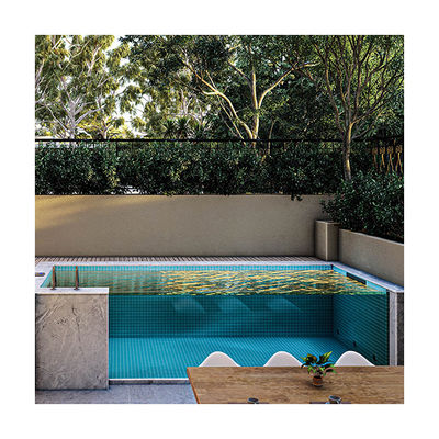 Disfrute de los deportes familiares con la piscina prefabricada fácil y el espesor de la ventana de acrílico de 100 mm