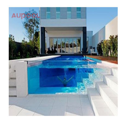 12Mm 15Mm Acrílico transparente cerca de la piscina para el hotel Villa Casa patio trasero personalizado