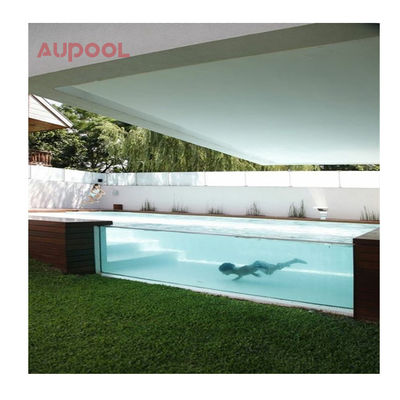 12Mm 15Mm Acrílico transparente cerca de la piscina para el hotel Villa Casa patio trasero personalizado