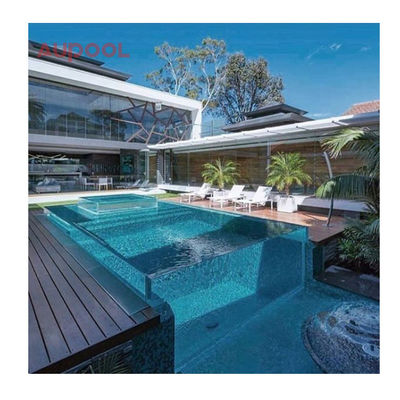 12Mm 15Mm Acrílico transparente cerca de la piscina para el hotel Villa Casa patio trasero personalizado