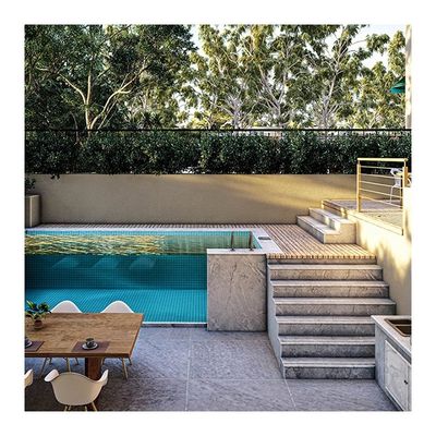 Piscina de baño prefabricada de acrílico para exteriores con montaje rápido